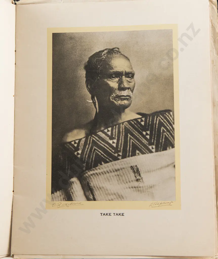 Portraits of Tattooed Warrior Chiefs of New Zealand Image 1++