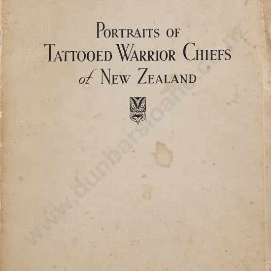 Portraits of Tattooed Warrior Chiefs of New Zealand