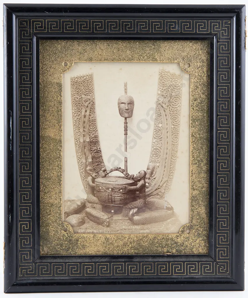 Arthur James IIes. Ancient Maori Artefacts Gelatin silver print Image 1++