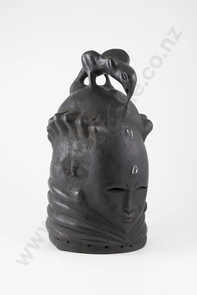 Mende Women's Society Helmet Mask Image 1++