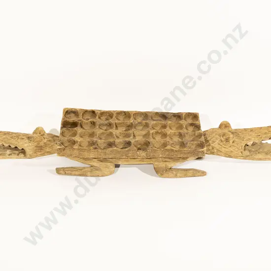 Large And Impressive Crocodile Game Board From The Dan Tribe