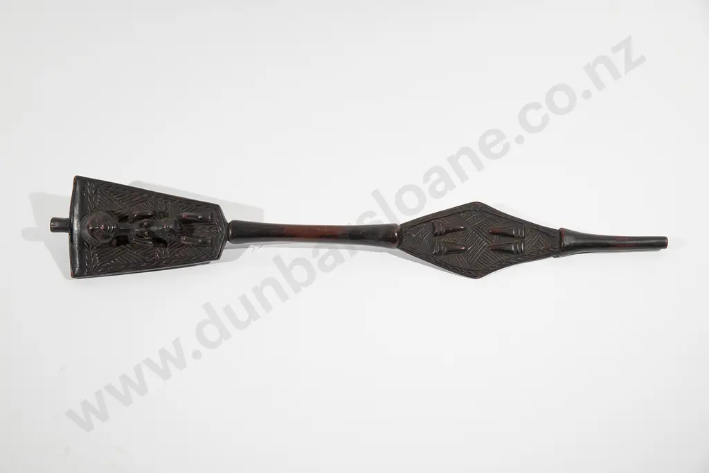 Wooden ceremonial staff Image 1++