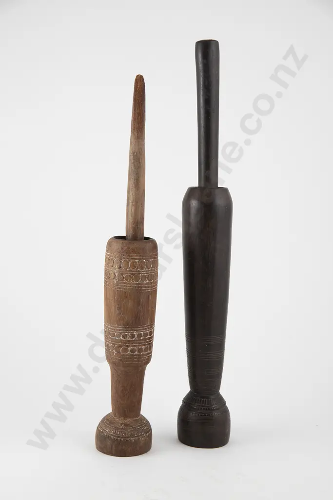 Two Trobriand Islands  mortar and pestle (2) Image 1++