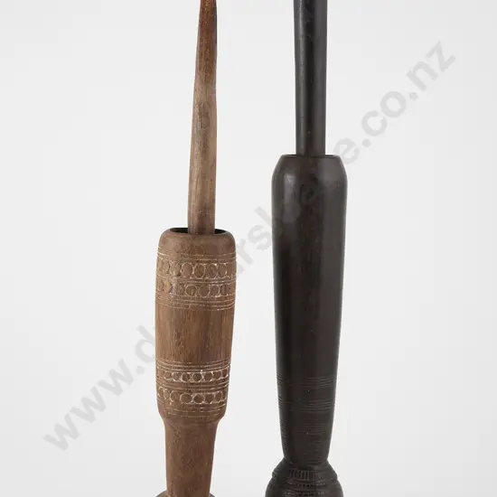 Two Trobriand Islands  mortar and pestle (2)
