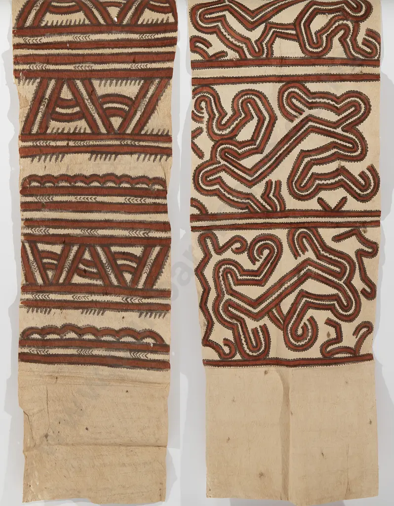 Papua New Guinea  Oro province tapa cloth (2) Image 1++