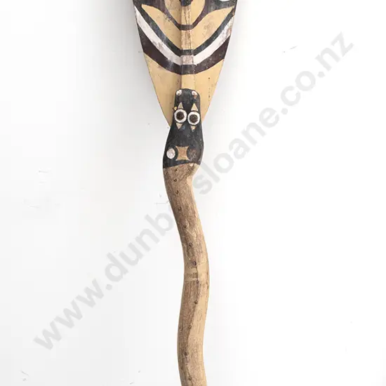 Papua New Guinea ceremonial paddle