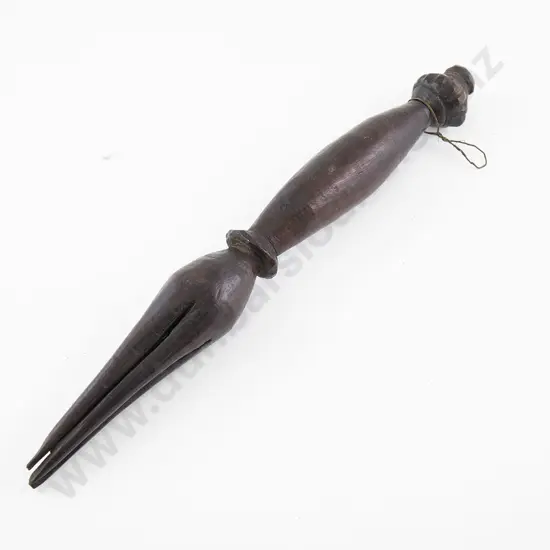 Rare 18th Century Fijian Ceremonial Fork