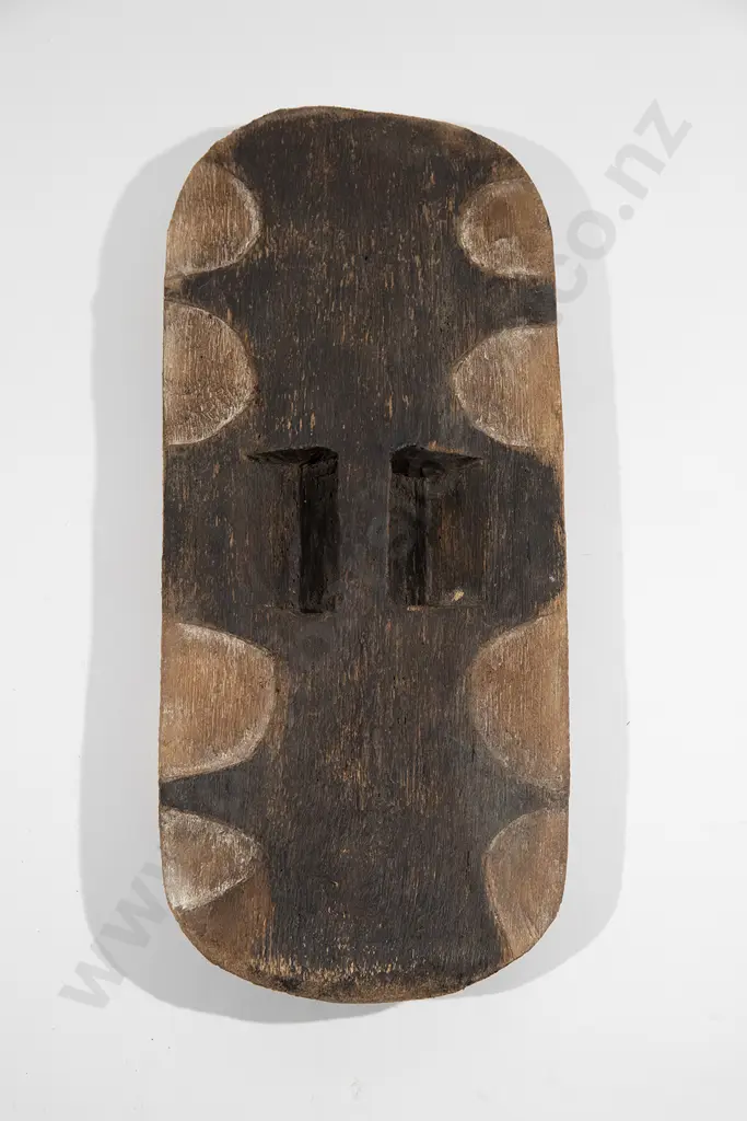 A Good Australian Aboriginal late 19th Century Gulmari Softwood Shield Image 1++