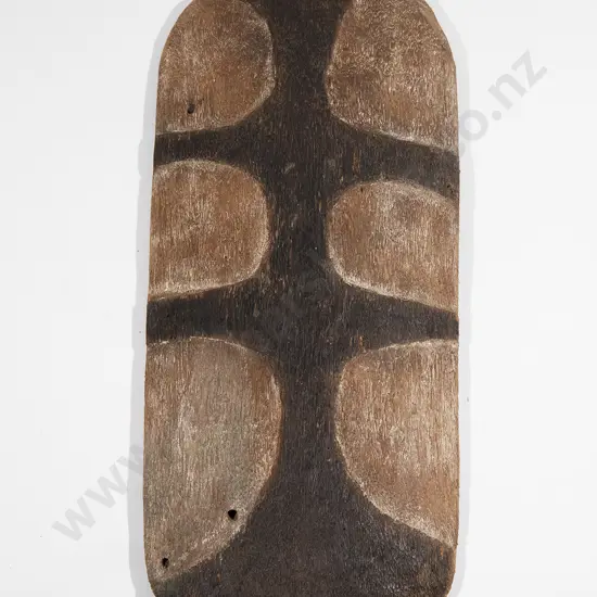 A Good Australian Aboriginal late 19th Century Gulmari Softwood Shield