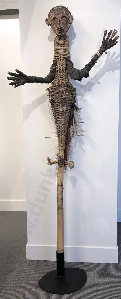 A Papua New Guinea  Sepik River Skull Rack Image 1++