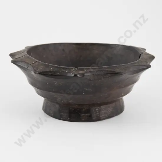 Early 19th century Melanesian Hard wood bowl