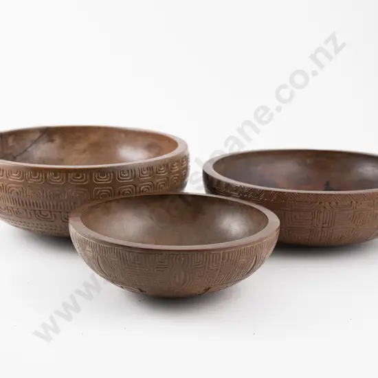 Three Marquesan Bowls