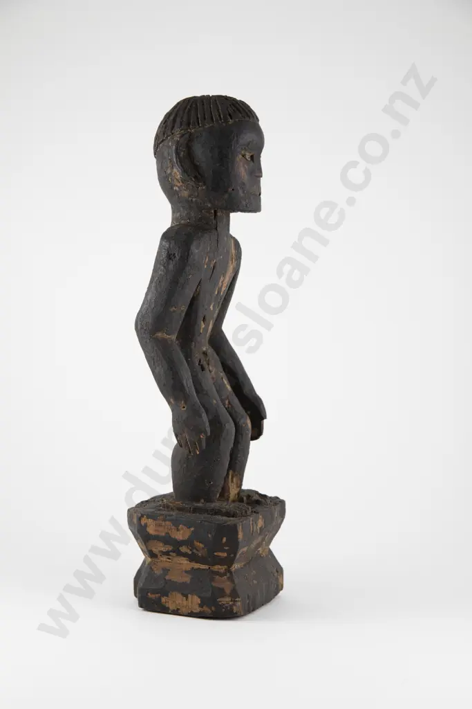 A male Bulul Figure  made of wood from the Ifugao mountain tribe of northern Luzon Image 1++