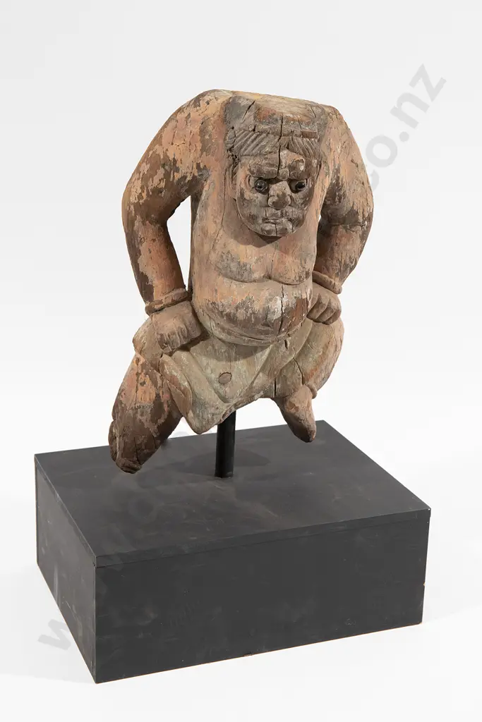 An Impressive Ming Dynasty Temple Guardian figure Image 1++