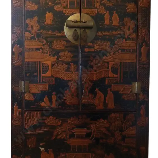 Large  late 19th Century Chinese cabinet