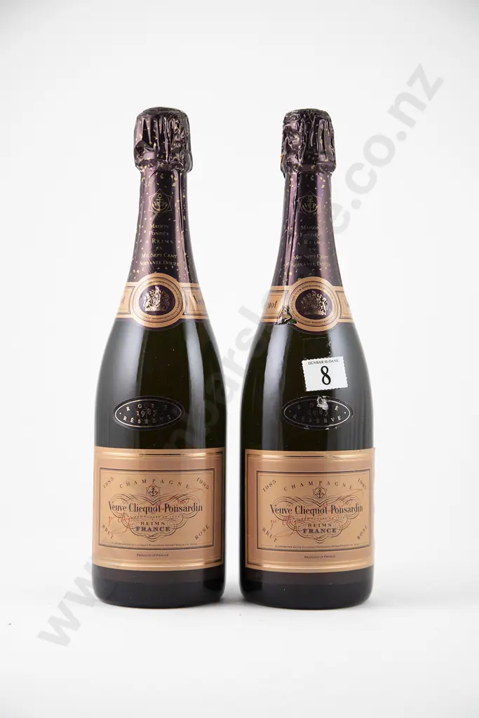 2 bottles NV Veuve Clicquot Ponsardin Rosé Brut Champagne Image 1++