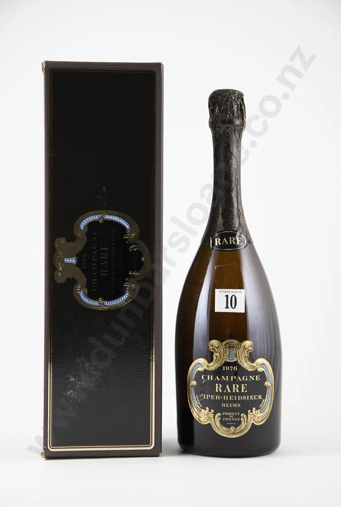 1 bottle 1976 Piper-Heidsieck Rare Brut Millesime Champagne Image 1++