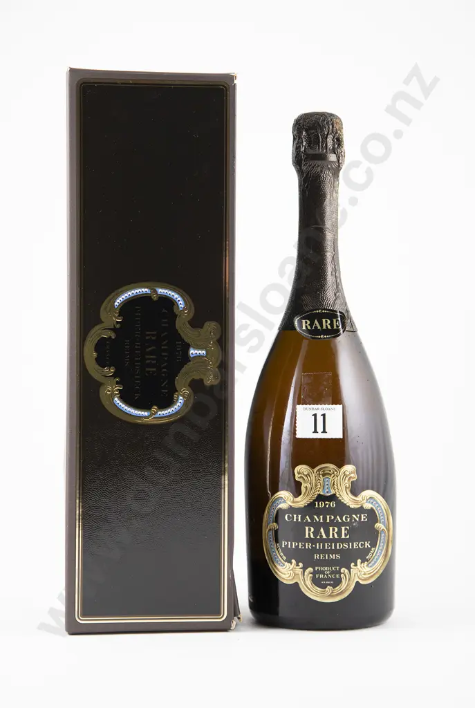 1 bottle 1976 Piper-Heidsieck Rare Brut Millesime Champagne Image 1++