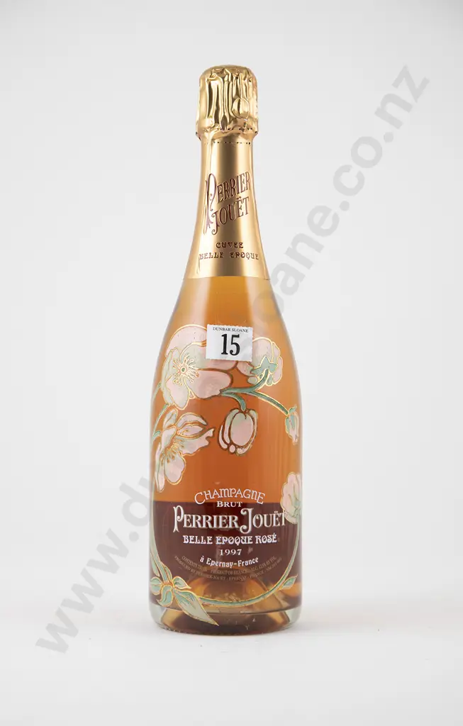 1 bottle 1997 Perrier Jouet Belle Epoque Rosé Brut Champagne Image 1++