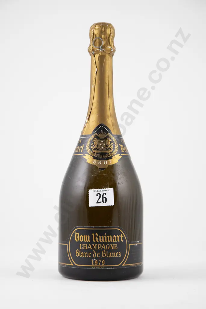 1 bottle 1979 Dom Ruinart Blanc de Blancs Brut Champagne Image 1++