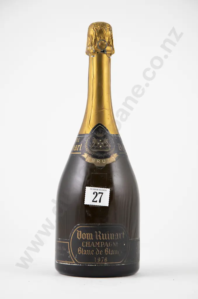 1 bottle 1976 Dom Ruinart Blanc de Blancs Brut Champagne Image 1++