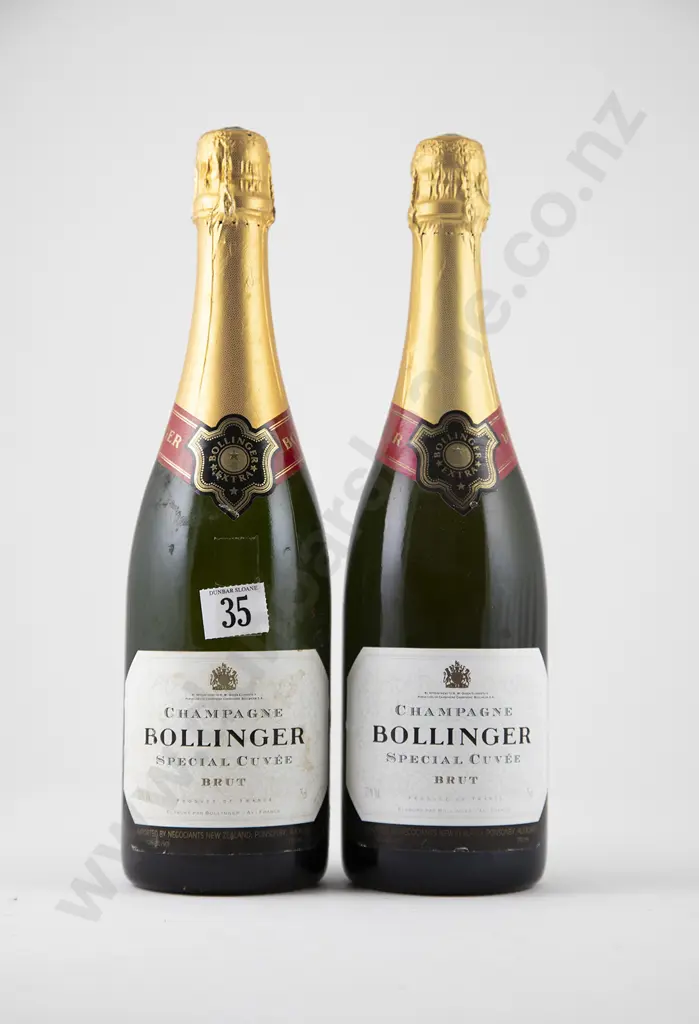 2 bottles NV Bollinger Special Cuvee Brut Champagne Image 1++