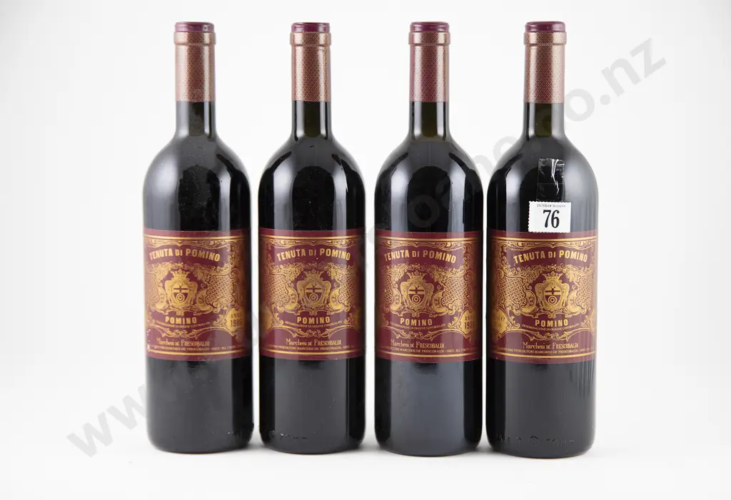4 bottles 1986 Marchesi Frescobaldi Tenuta Di Pomino Image 1++