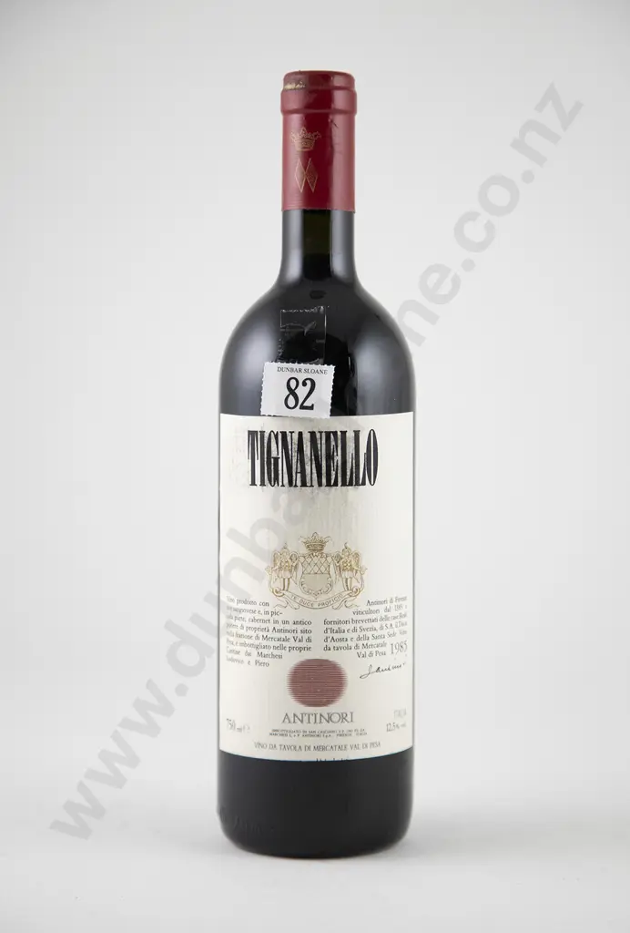 1 bottle 1985 Marchesi Antinori Tignanello Image 1++