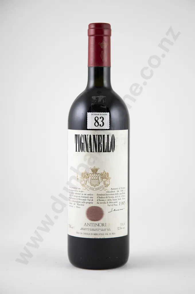 1 bottle 1985 Marchesi Antinori Tignanello Image 1++
