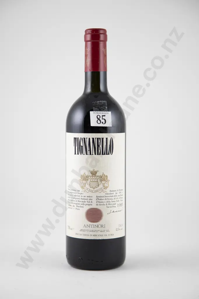 1 bottle 1985 Marchesi Antinori Tignanello Image 1++