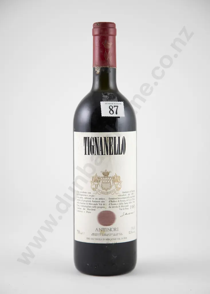 1 bottle 1985 Marchesi Antinori Tignanello Image 1++