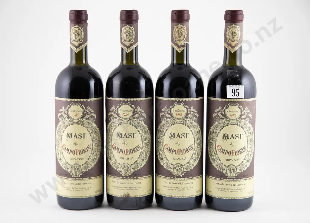 4 bottles 1986 Masi Campfiorin 'Ripasso' Veronese Image 1++