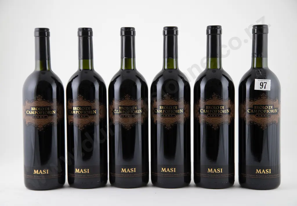 6 bottles 1997 Masi Brolo di Campofiorin Rosso Veronese Image 1++