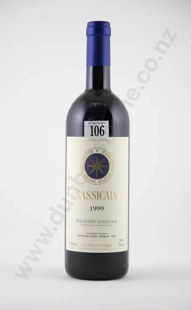 1 bottle 1999 Tenuta San Guido Sassicaia Bolgheri Image 1++