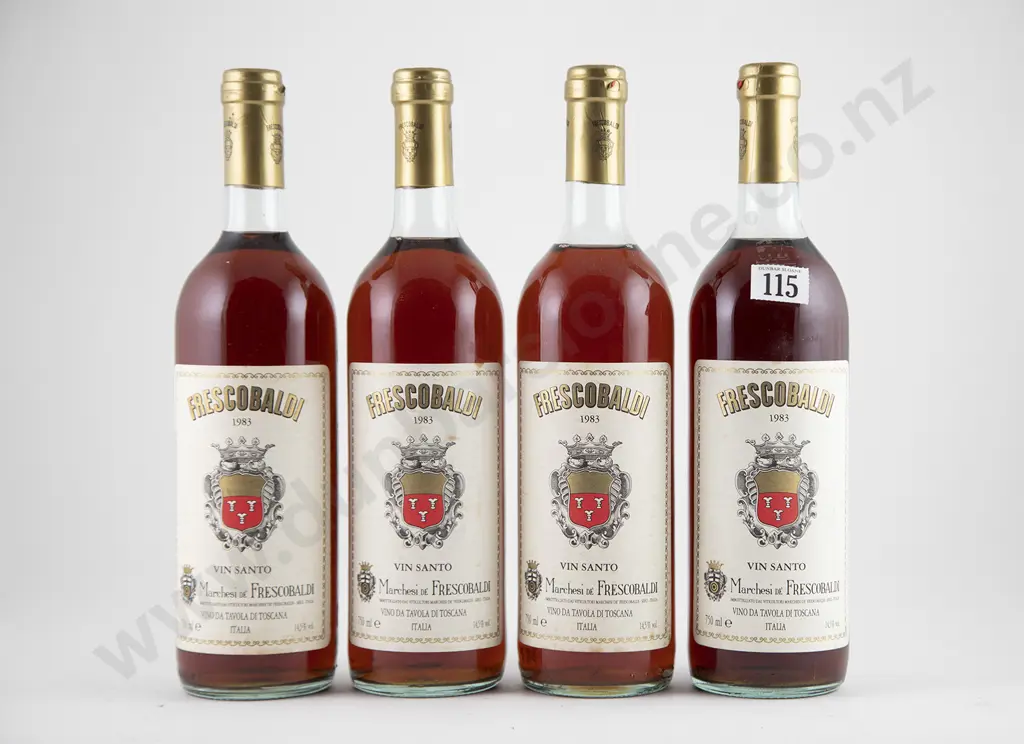 4 bottles 1983 Marchesi Frescobaldi Vin Santo Image 1++