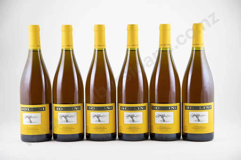 6 bottles 2002 Bollini Barricato 40 Chardonnay Trentino Image 1++
