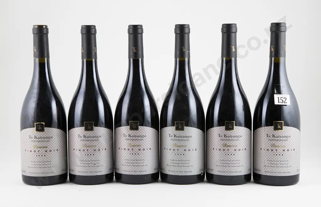 6 bottles 1998 Te Kairanga Reserve Pinot Noir Image 1++
