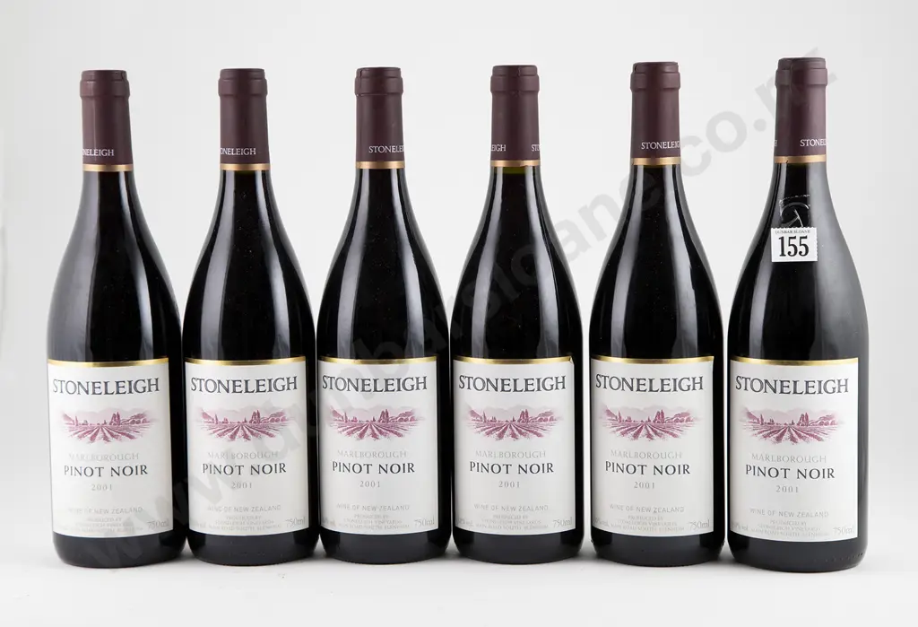 6 bottles 2001 Stoneleigh Pinot Noir Image 1++
