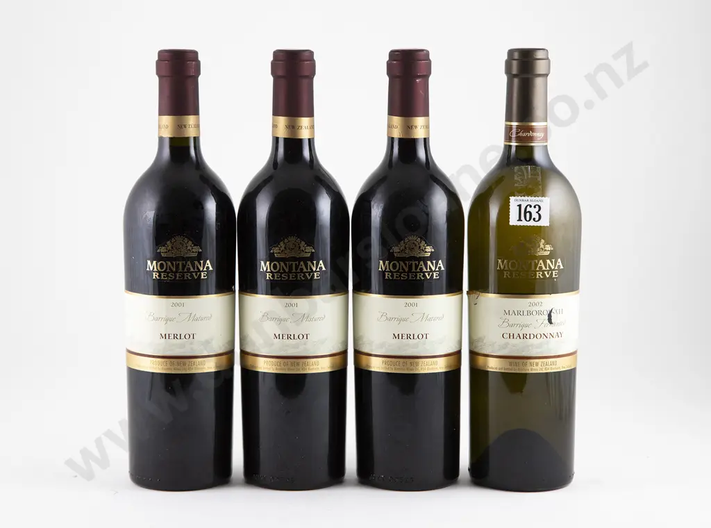 4 bottles Montana Mixed Lot Image 1++