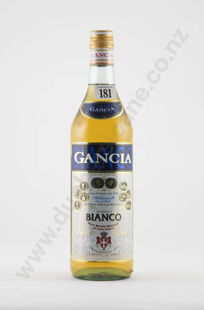1 bottle Gancia Bianco Bottled C1980's Image 1++