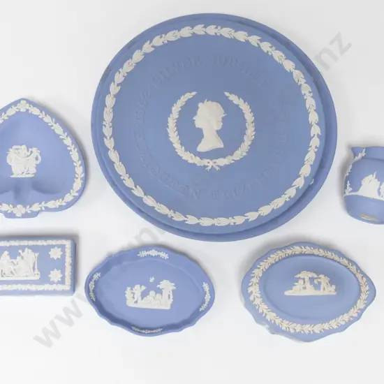 Seven Pieces of Wedgewood