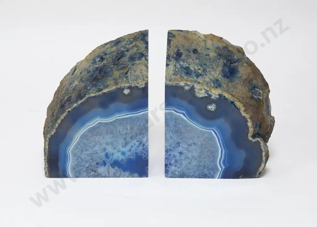 Pair of Australian Geological Sample Bookends Image 1++