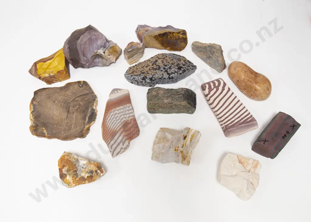 Small Box of Assorted Geological Samples Image 1++