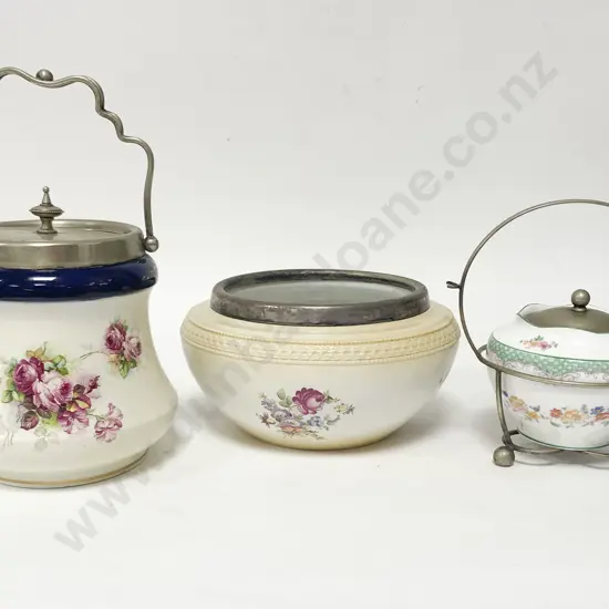 Mixed Box Lot incl. Biscuit Barrels