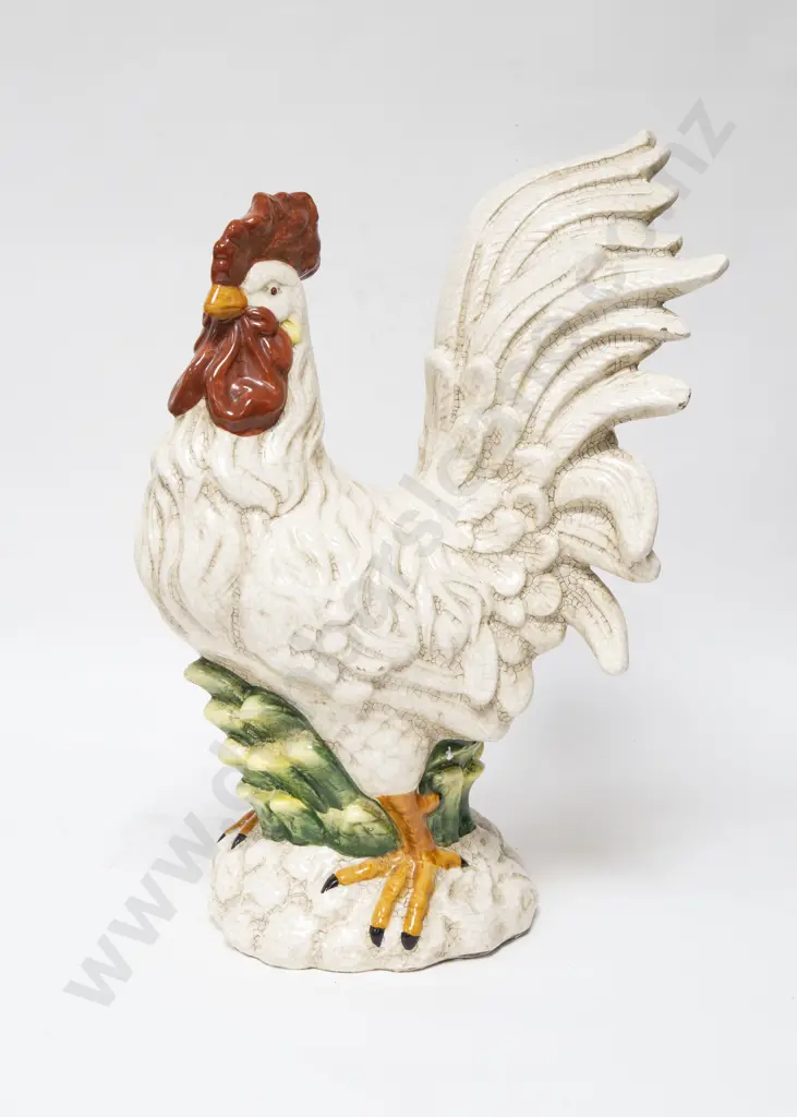 Large Ceramic Rooster Image 1++