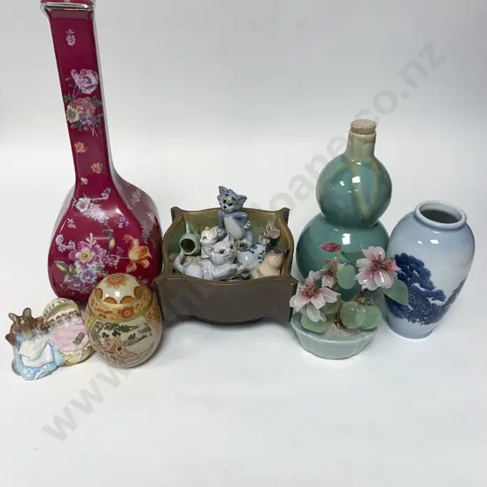 Box of Assorted China