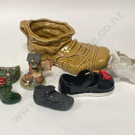 Box of Assorted Shoe Ornaments