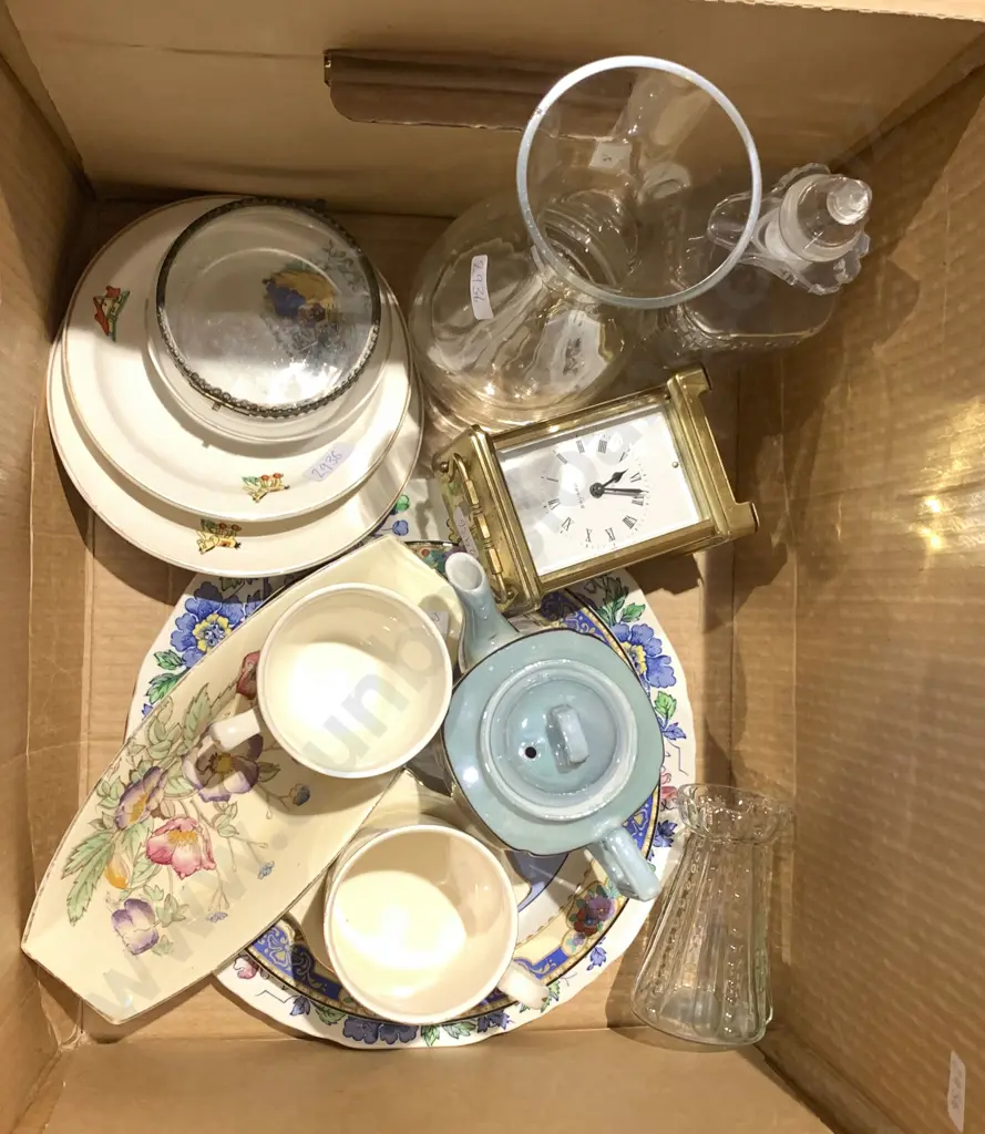 Box of Assorted China Image 1++