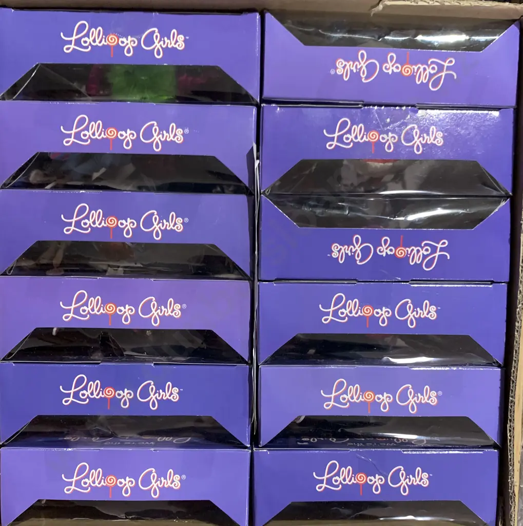 Twelve Boxed As New Lollipop Girls Dolls Image 1++