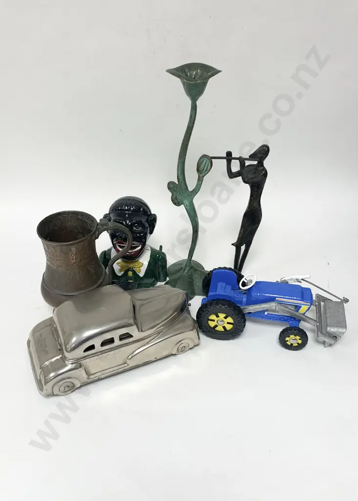 Box of Assorted Toy Vehicles Image 1++